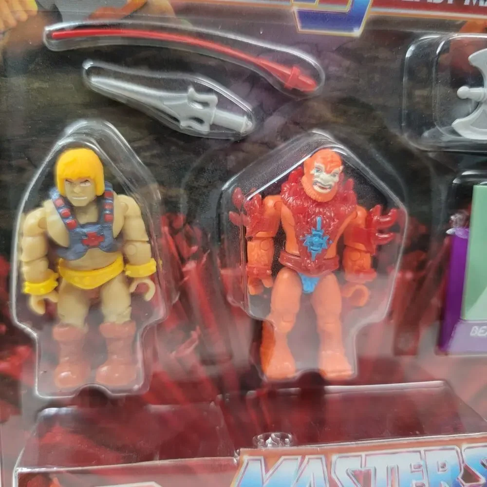 Mega Construx Masters Of The Universe He-Man vs Beast Man NEW MOTU BLOKS LEGO